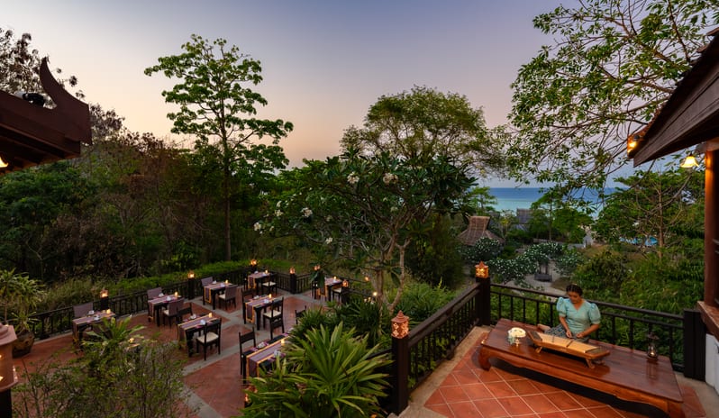 Ruan Thai Restaurant Outdoor Seating with Thai Music